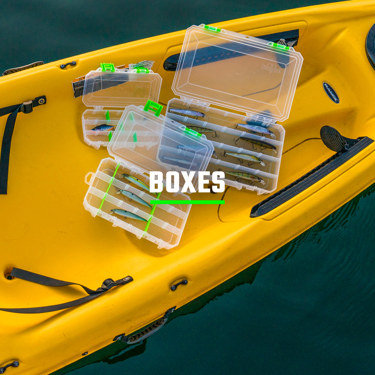 Moocorvic Bait Organizer Box Fishing Lures Case Tackle Storage Gear Bulk  New Box